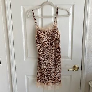 NWT Victorias Secret Satin Lace Trim Slip